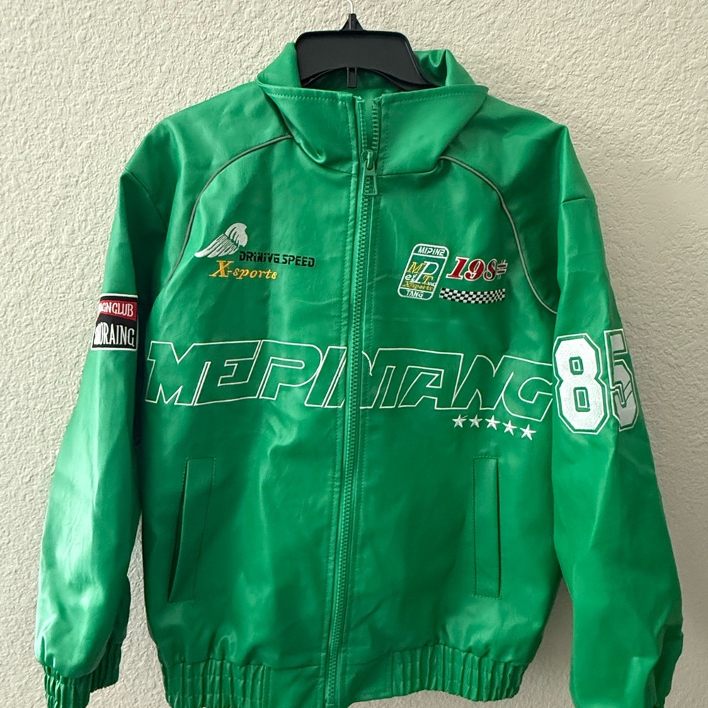 Green Bomber Jacket TikTok Viral Cosplay